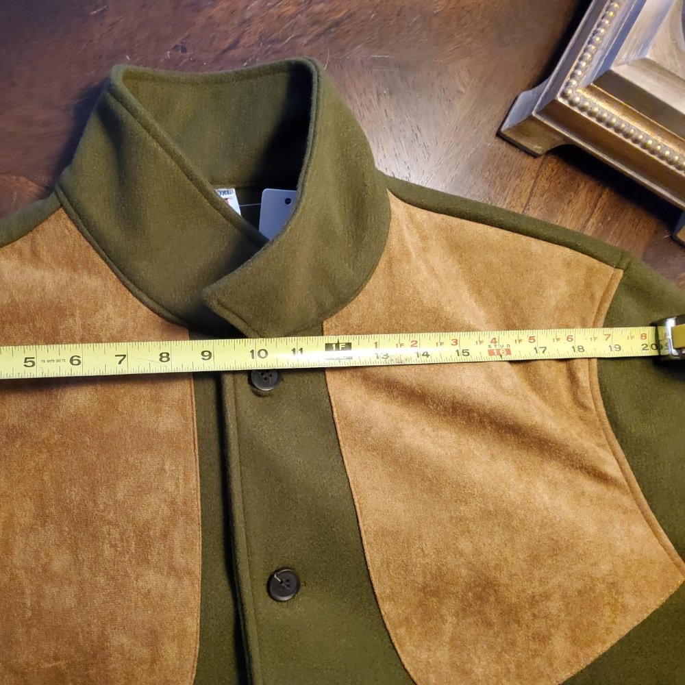 Order plus custom flannel field unlined jacket - Picture 5 of 16